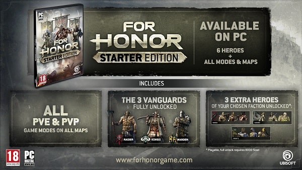 خرید For Honor نسخه Starter Edition