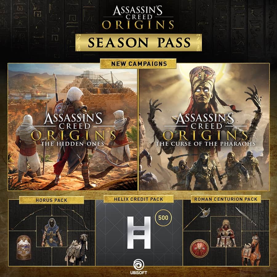 Content Tab ACO 900 min - اشتراک آفلاین Assassin's Creed Origins Gold Edition