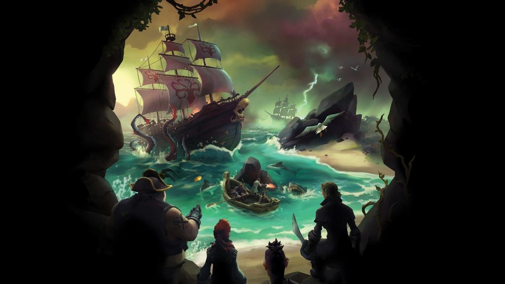 sea of thieves1 min min 1024x576 - خرید بازی اورجینال Sea of Thieves 2024 Edition برای استیم