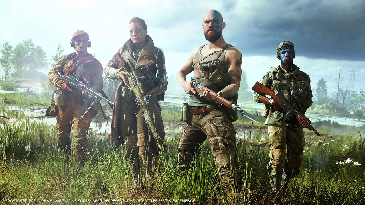 battlefield v ps 14 - اکانت ظرفیتی قانونی Battlefield V برای PS4 و PS5