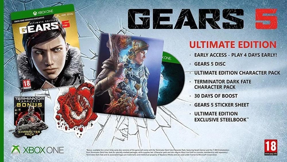 خرید نسخه آلتیمیت Gears 5 برای استیم