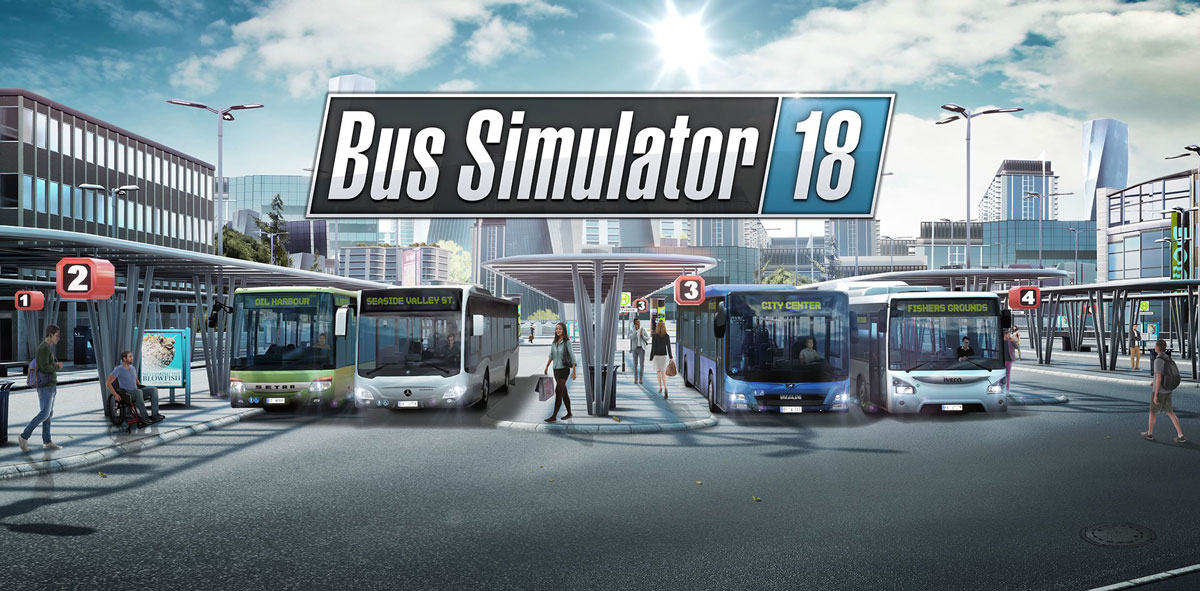 w1 18 - سی دی کی اورجینال Bus Simulator 18