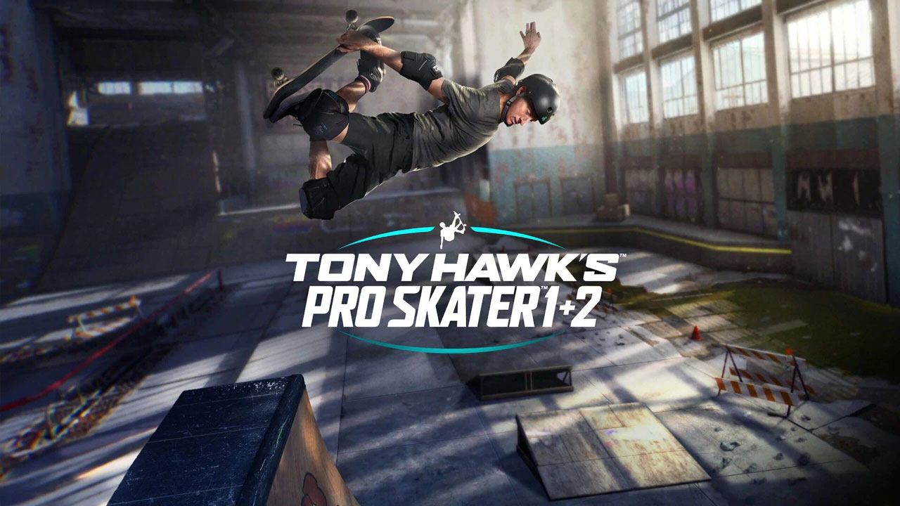 tony hawk 12 w1 - سی دی کی اشتراکی Tony Hawk's Pro Skater 1 + 2  Deluxe