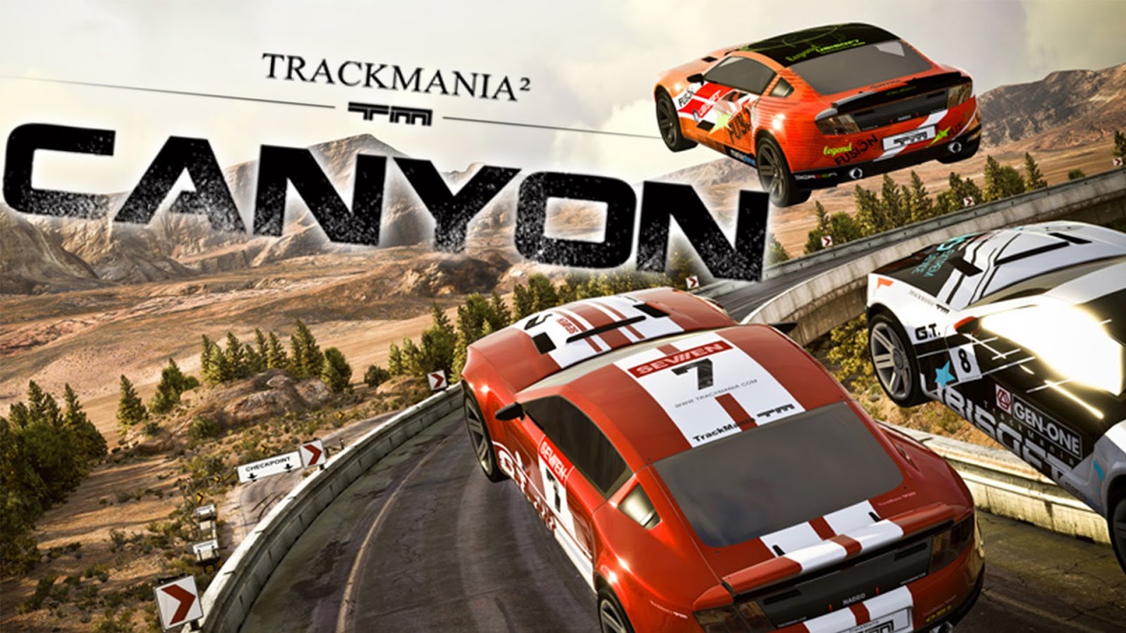 Trackmania canyon w2 - سی دی کی اورجینال TrackMania 2: Canyon
