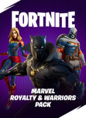 خرید پک فورتنایت Fortnite Marvel: Royalty & Warriors Pack برای PC و PS4 و PS5 و XBOX