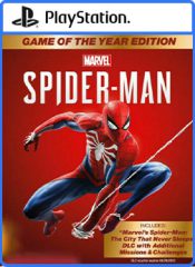 اکانت ظرفیتی قانونی Spider Man Game of the Year Edition برای PS4 و PS5