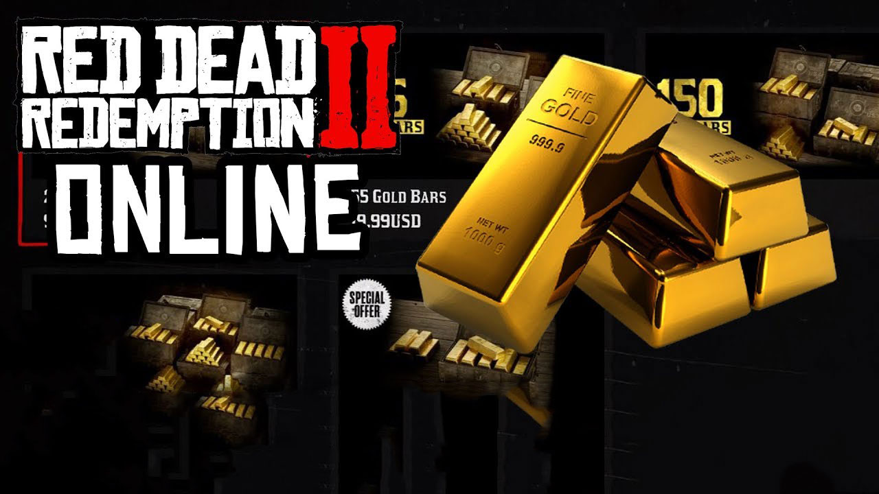 Red Dead Redemption 2 gold pc 1 - خرید گلد Red Dead Online Gold Bars برای PC