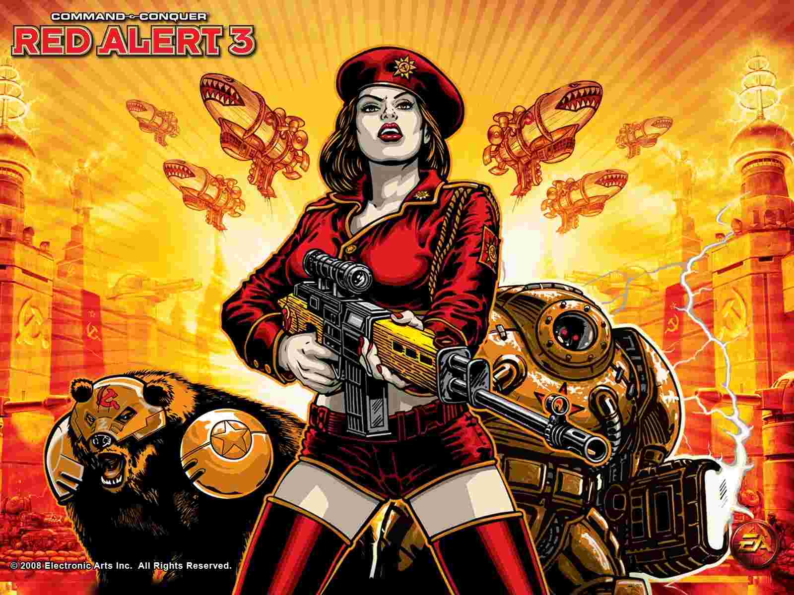 Command and Conquer Red Alert 3 pc 2 - سی دی کی اورجینال Command &amp; Conquer: Red Alert 3