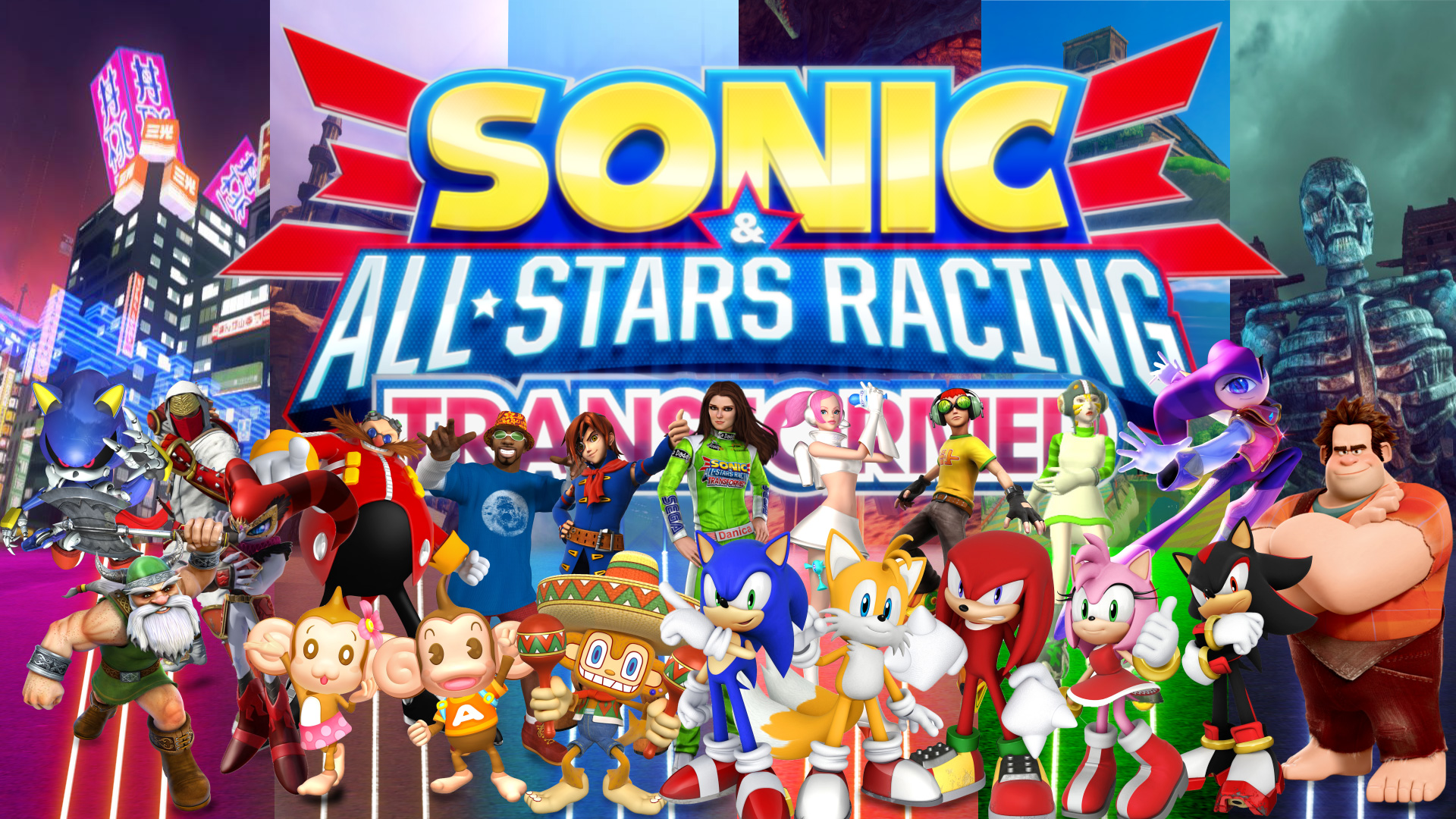 Sonic All Stars Racing Transformed Collection pc 1 - سی دی کی اورجینال Sonic &amp; All-Stars Racing Transformed Collection