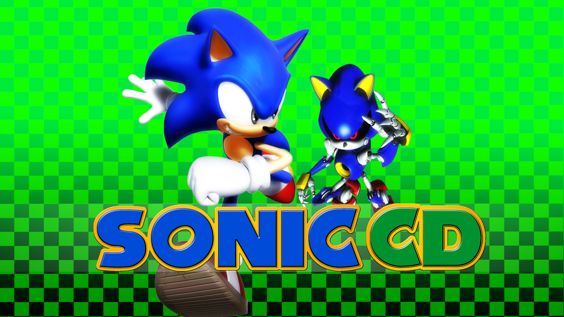Sonic CD pc 2 - سی دی کی اورجینال Sonic CD