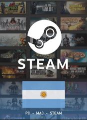 خرید گیفت کارت استیم آرژانتین Steam Wallet Argentina