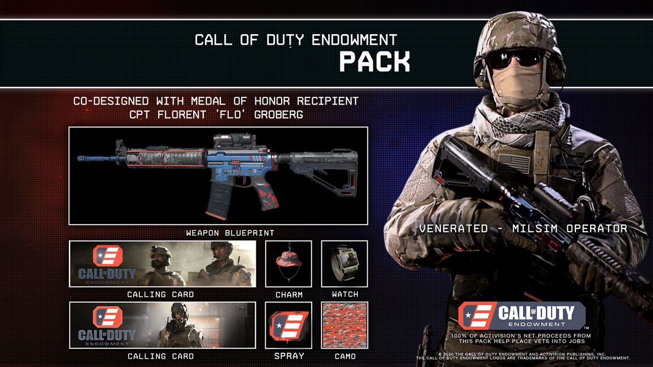 Call of Duty Endowment C.O.D.E. Gift of Honor Bundle 2 - خرید پک Endowment-Gift of Honor Bundle برای بازی Call of Duty Warzone|Vanguard