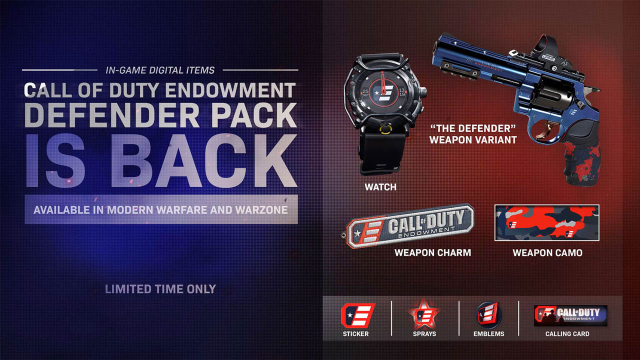 Call of Duty Endowment Defender Pack 9 - خرید پک Endowment  Defender Pack برای بازی Call of Duty MW