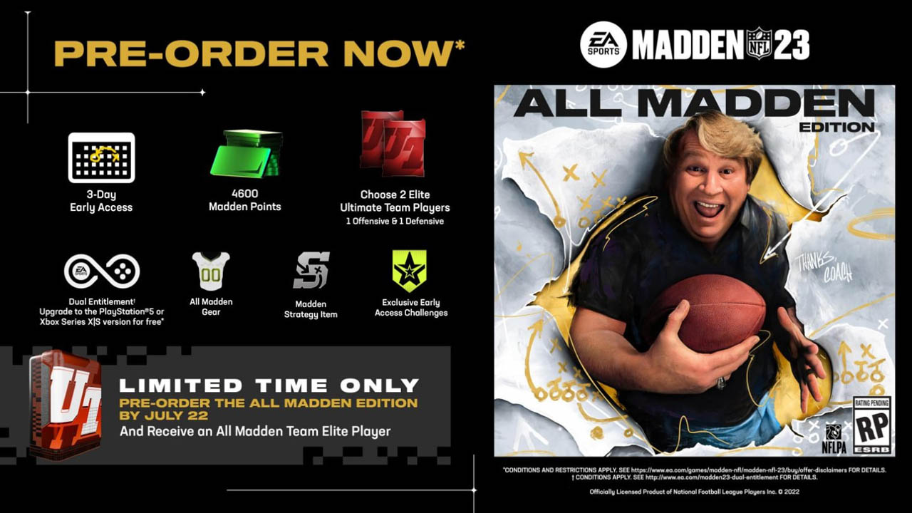 Madden NFL 23 ps 1 - خرید بازی اورجینال Madden NFL 23 برای PC