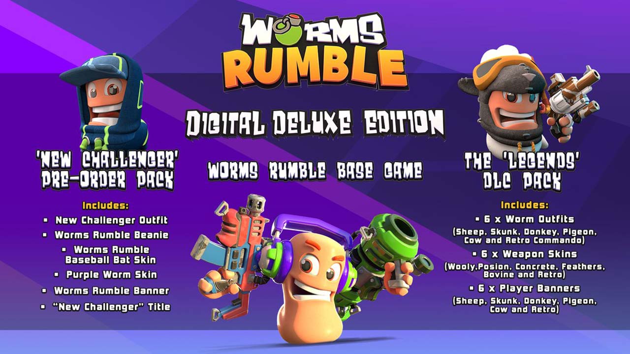 Worms Rumble xbox - خرید بازی Worms Rumble برای Xbox