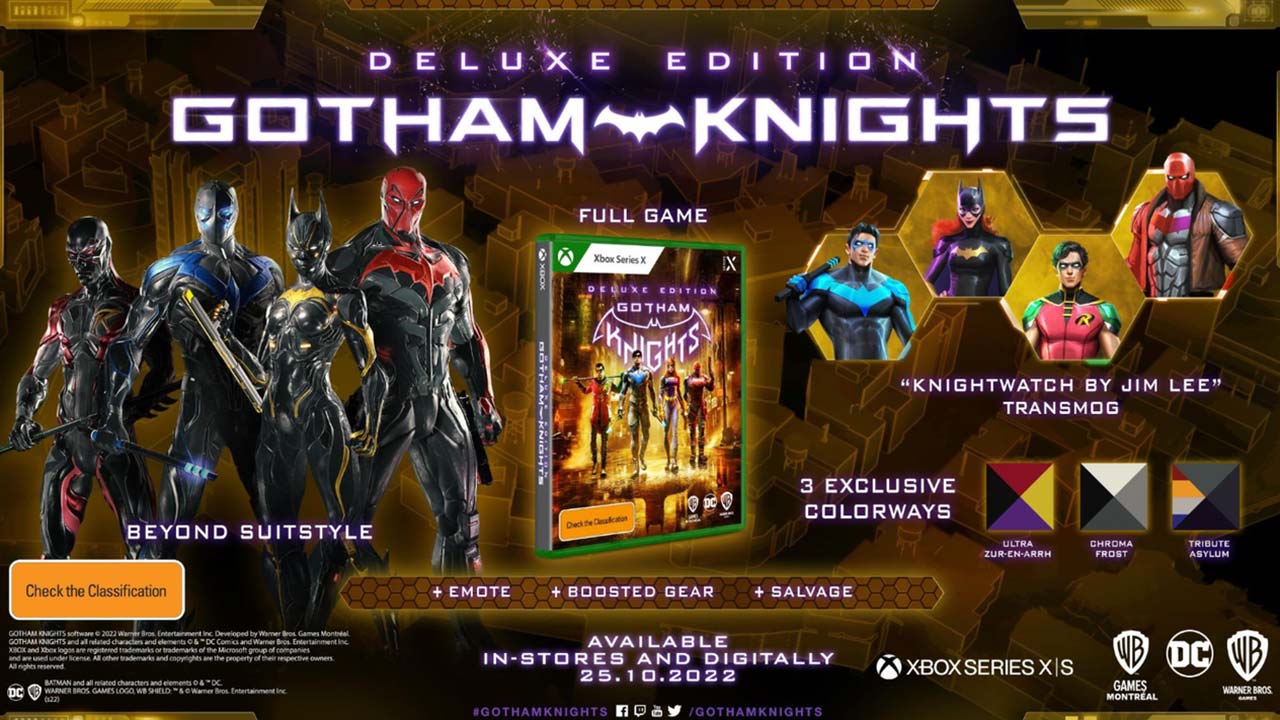 gotham knights ps - اکانت ظرفیتی قانونی Gotham Knights برای PS4 و PS5