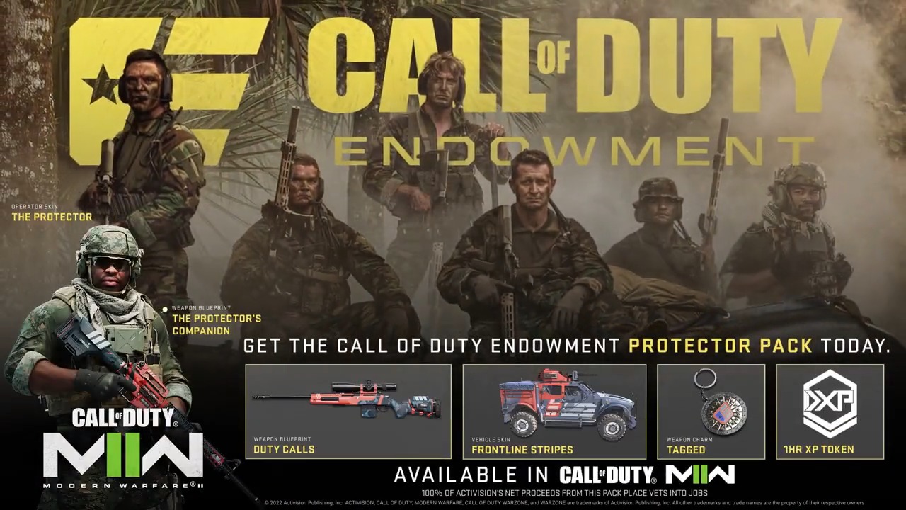 Call of Duty Endowment C.O.D.E. Protector Pack 3 - خرید پک Call of Duty Endowment Protector Pack برای برای بازی Call of Duty MW2 | Warzone 2