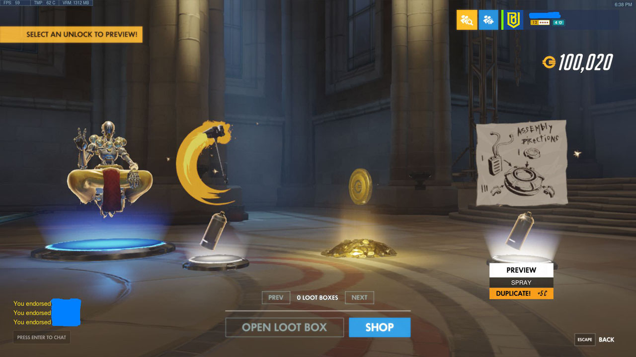 خرید اورواچ کوین Overwatch 2 Coins برای PC | اورواچ 2 کوین