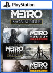 اکانت ظرفیتی قانونی Metro Saga Bundle برای PS4 و PS5