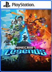 اکانت ظرفیتی قانونی Minecraft Legends برای PS4 و PS5