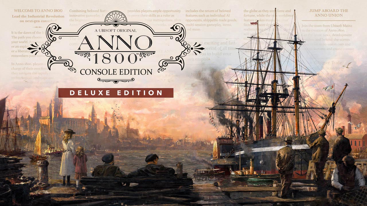 Anno 1800™ Console Edition Standard PS 10 - اکانت ظرفیتی قانونی Anno 1800™ Console Edition برای PS4 و PS5