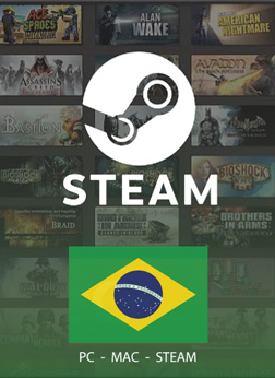 خرید گیفت کارت استیم والت برزیل Steam Wallet Brazil