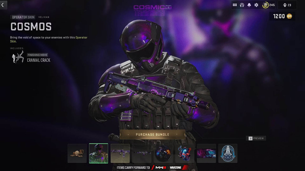 خرید پک Cosmic Traveler مدرن وارفار 2 Cosmic Traveler pack