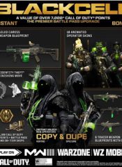 خرید پک BlackCell (Season 4) برای Call of Duty:Modern Warfare III | Warzone