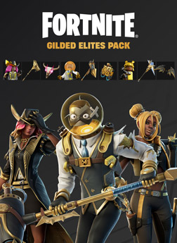 خرید پک فورتنایت Fortnite Gilded Elites Pack برای PC و PS4 و PS5 و XBOX