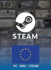 steam wallet gift euro 1 175x240 - خرید گیفت کارت استیم والت اروپا Steam Wallet Euro