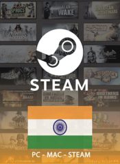 steam wallet gift india 1 175x240 - خرید گیفت کارت استیم والت هند Steam Wallet India